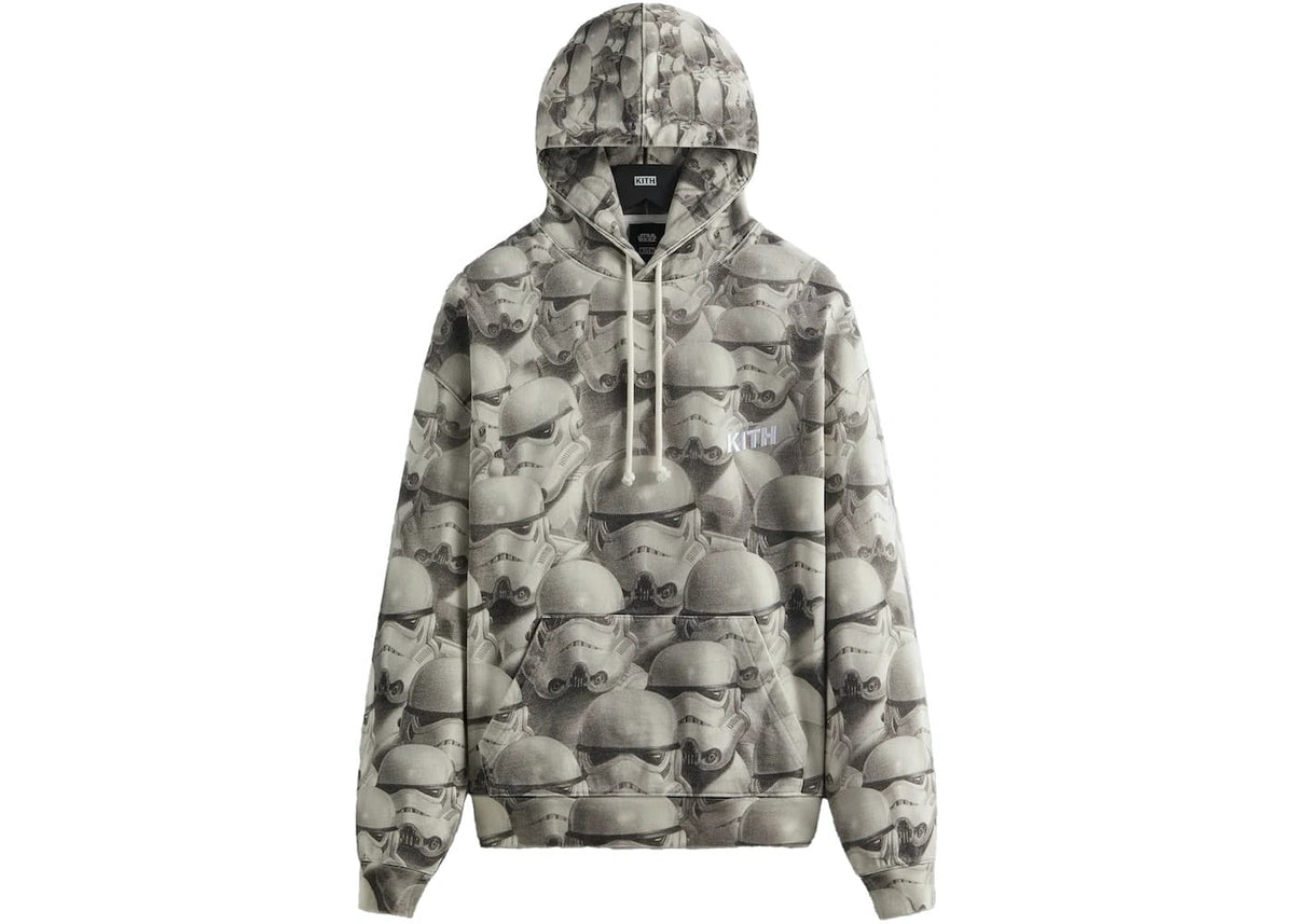 トップス KITH STARWARS stormtrooper vintagehoodie Kith x STAR WARS Stormtrooper Vintage Hoodie Size XS,S,M