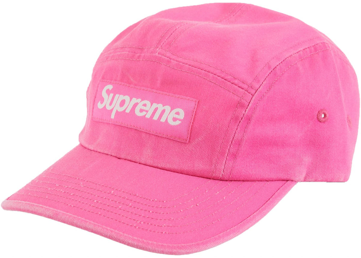 Supreme Washed Chino Twill Camp Cap (SS23) Pink – Blesssed