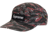 Supreme Military Camp Cap (SS24) Red Tiger Camo