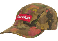 Supreme Washed Canvas Camp Cap (SS24) Tan Camo