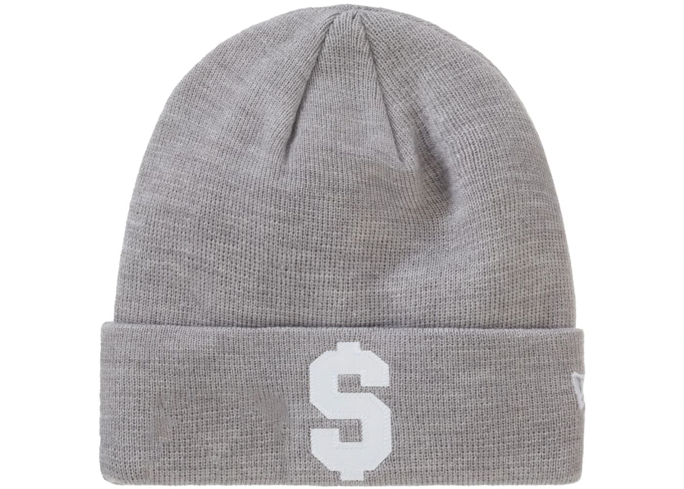Supreme New Era $ Beanie Heather Grey – Blesssed