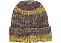 Supreme Space Dye Stripe Beanie Brown