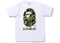 BAPE ABC Camo By Bathing Ape Tee White/Green