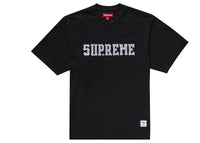 Supreme Twill Applique S/S Top Black