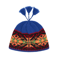 Supreme Tassel Beanie Royal