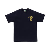 Bape Color Camo College ATS Tee Navy