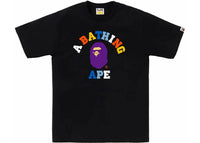 BAPE Colors College Tee (SS24) Black