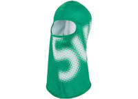 Supreme Halftone Lightweight Balaclava Green