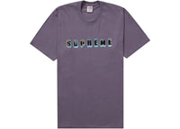 Supreme Stencil Tee Dusty Purple