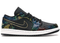 Jordan 1 Low Multicolor Snakeskin (2020) (W)