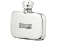 Supreme Pewter Mini Flask Silver