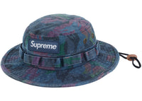 Supreme Washed Canvas Boonie Navy Camo