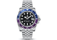 BAPE Type 2 Bapex #1 Watch Silver/Blue/Purple