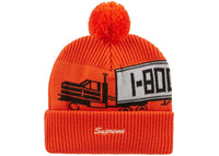 Supreme 18-Wheeler Beanie Orange