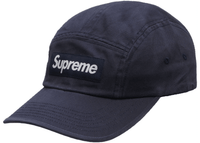 Supreme Washed Chino Twill Camp Cap (FW22) Navy