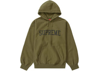 Supreme Varsity Hooded Sweatshirt Dark Olive