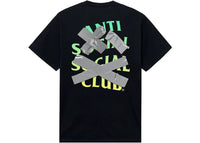 Anti Social Social Club Cancelled Again Tee Black