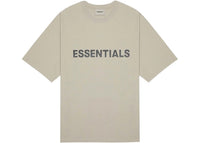 Fear of God Essentials Boxy T-Shirt Applique Logo Camel