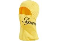 Supreme Script Lightweight Balaclava Yellow