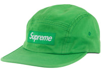 Supreme Washed Chino Twill Camp Cap (SS24) Green