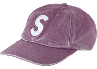 Supreme Pigment Canvas S Logo 6-Panel Plum