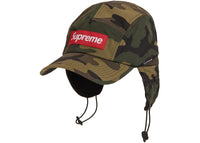 Supreme Packable Earflap Camp Cap Woodland Camo