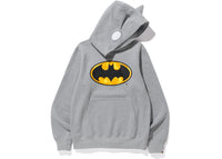 BAPE x DC Batman Pullover Hoodie Gray