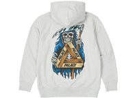 Palace Reaper Hood Grey Marl