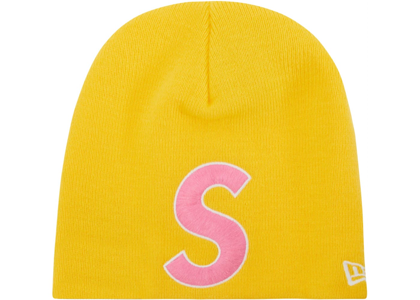 Supreme New Era S Logo Beanie (SS23) Gold – Blesssed