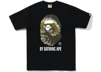 BAPE Tie Dye By Bathing Ape Tee Black Purple