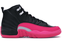 Jordan 12 Retro Black Deadly Pink (GS)