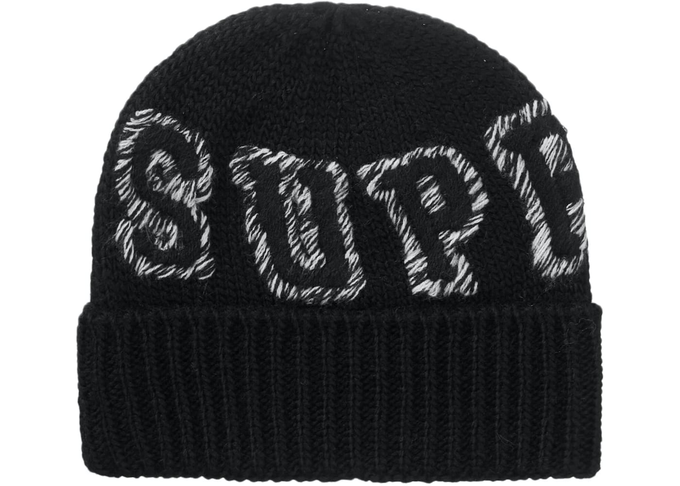 Supreme Twist Beanie Black – Blesssed