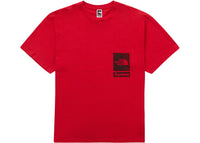 Supreme The North Face Printed Pocket Tee Red