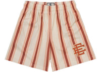 Eric Emanuel EE Basic Short Antique White/Orange/Pink Stripe