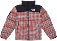 Supreme The North Face Studded Nuptse Jacket Red