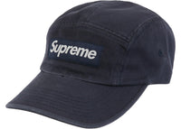 Supreme Washed Chino Twill Camp Cap (SS23) Navy