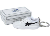 BAPE Bape Sta Keychain White