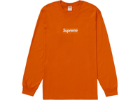 Supreme Box Logo L/S Tee Orange