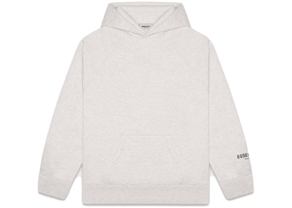 Fear of God Essentials Core Pullover Hoodie Heather Grey – Blesssed
