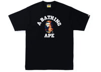 BAPE Tie Dye College Tee Black/Navy