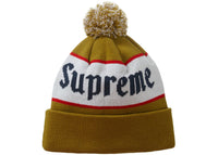 Supreme Alpine Beanie (FW22) Mustard