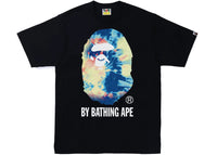 BAPE Tie Dye By Bathing Ape Tee Black/Multicolor