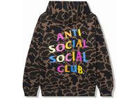 Anti Social Social Club :) * :( Hoodie Cheetah