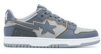 A Bathing Ape Bape SK8 STA Gray/Gold