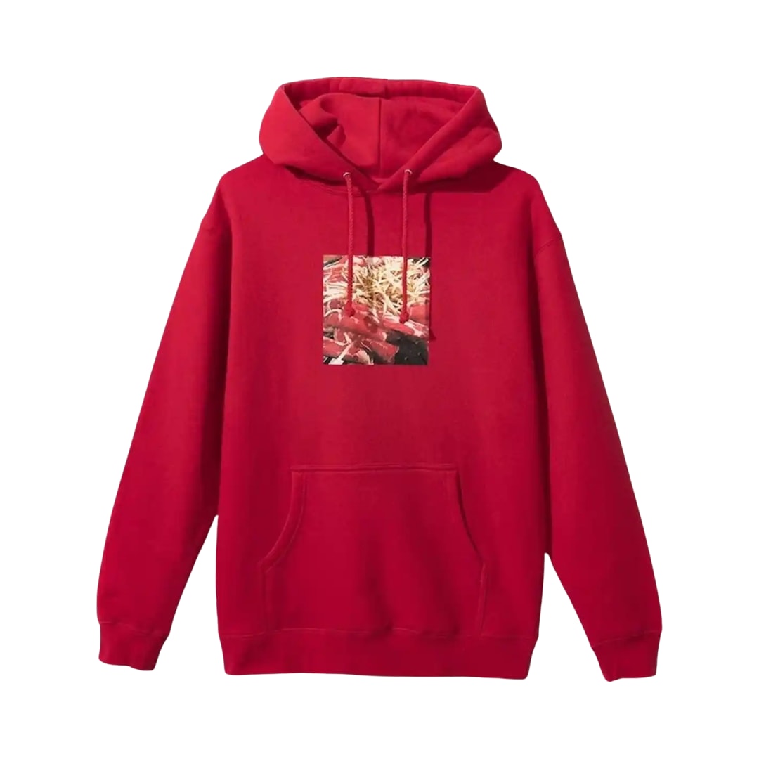 Assc hoodie hot sale red