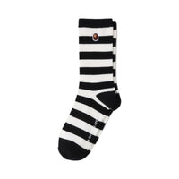 BAPE Ape Head One Point Hoop Socks Black