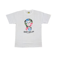 Bape ABC Camo Crazy Baby Milo Tee White