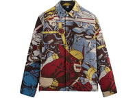 Kith x Marvel X-Men Tapestry Coaches Jacket Black PH