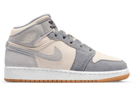 Jordan 1 Mid SE Coconut Milk Particle Grey (GS)