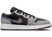 Jordan 1 Low SE Crater Grey Black (GS)